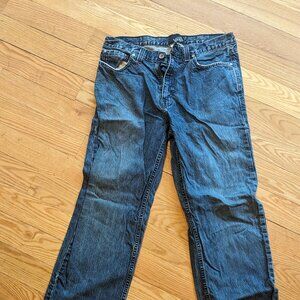 Vans Men's Blue Denim Jeans (Size 32x34)